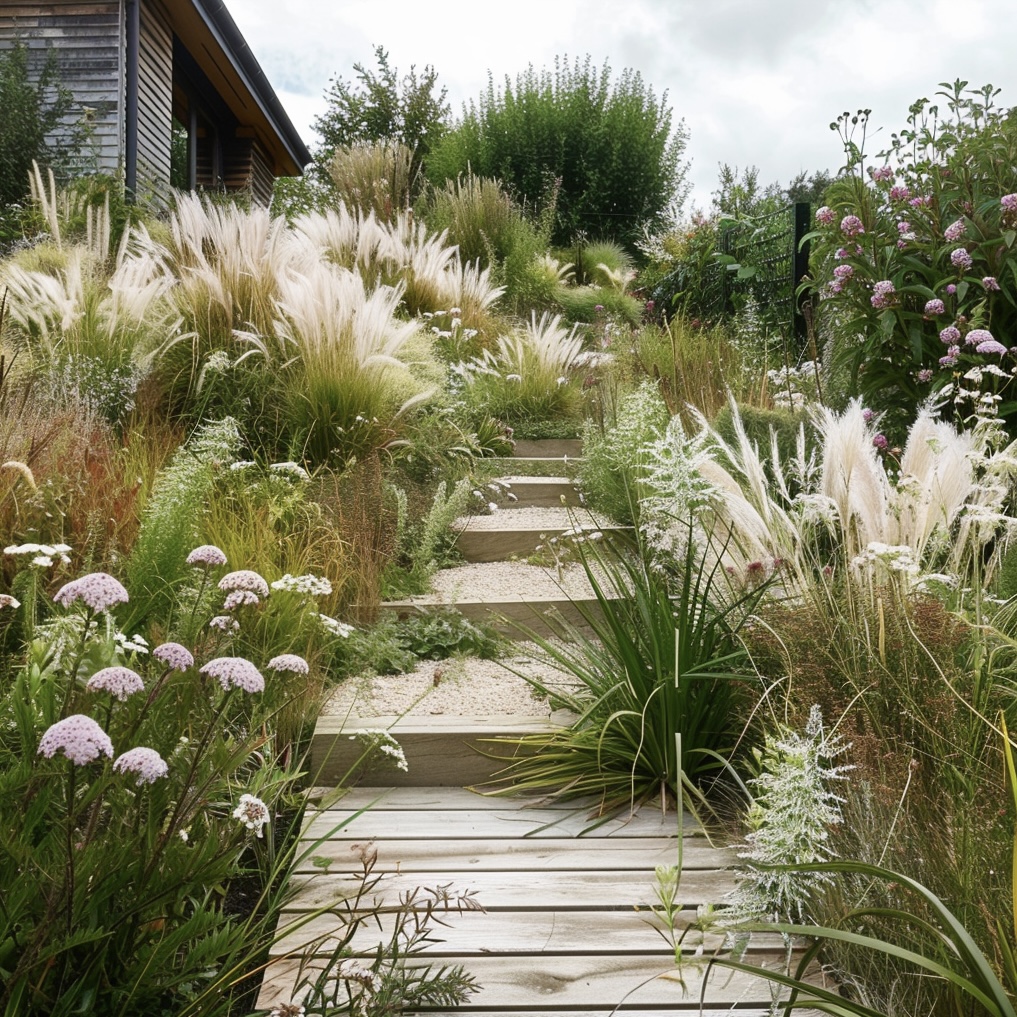 Concept Image for a large-scale garden design in Galway